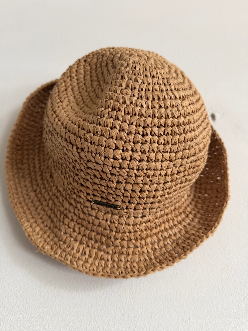 Billabong Crochet Bucket Hat - Tan